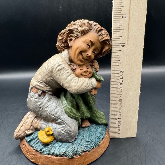 Vintage Tom Clark Gnome Lee Sievers 8034 #65 1992 Mom Figurine Cairn Studio - Picture 10 of 13